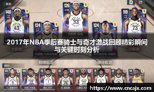 2017年NBA季后赛骑士与奇才激战回顾精彩瞬间与关键时刻分析